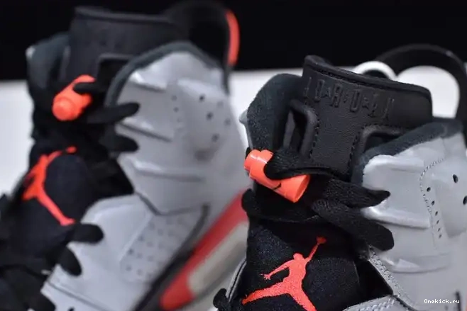 One Kick Reflective 6 CI4072-001 Jordan Air Infrared 3M JSP 0624
